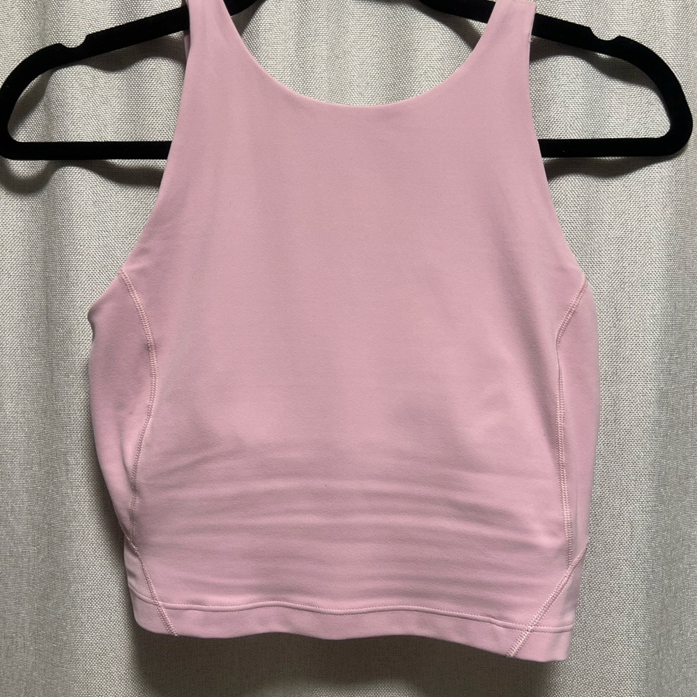 Lululemon Baby Pink Align High Neck Tank